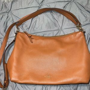 Kate Spade medium cognac or camel color bag